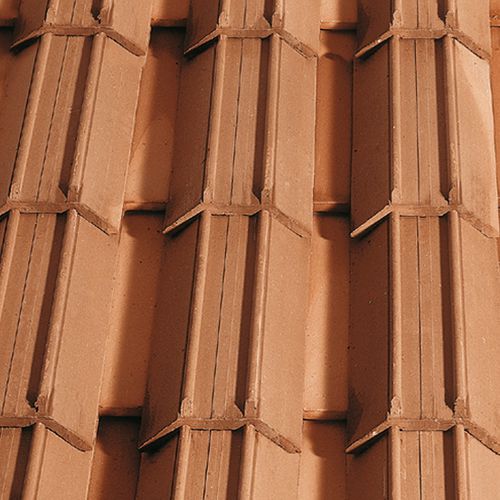Черепица с замковым соединением - TEGOLA VL ROSATA - INDUSTRIE COTTO POSSAGNO - из терракоты