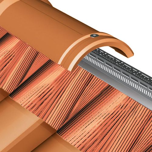 Коньковая черепица - INOXWIND SERIES - INDUSTRIE COTTO POSSAGNO - вентилируемая / из терракоты / гладкая