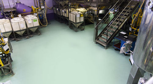 Напольное покрытие из эпоксидной смолы - AQUA COATING - IPM ITALIA - для парковки / для сектора услуг / в рулонах