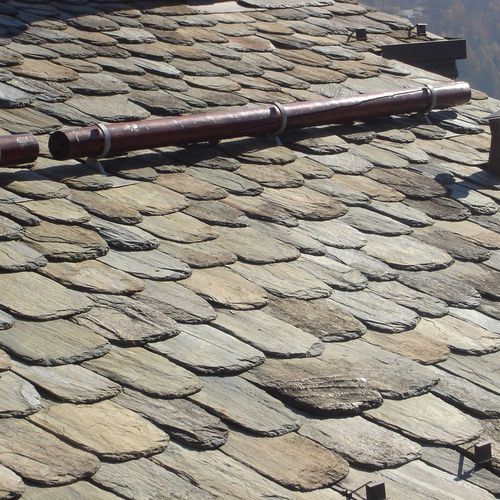 Черепица типа "бобровый хвост" - VALMALENCO PIÖDA - NUOVA SERPENTINO D'ITALIA