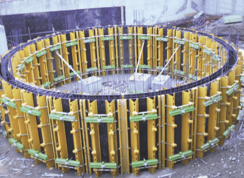 Модульная обшивка - CURVED MODULO - Faresin Formwork SpA - круговая / дерево / для балок