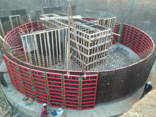Шарнир для двери - CIRCULAR TANKS - Faresin Formwork SpA - из стали / современный