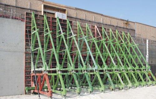 Односторонняя обшивка - SINGLE-SIDE WALL SYSTEM HEAVY DUTY - Faresin Formwork SpA - из стали / настенная