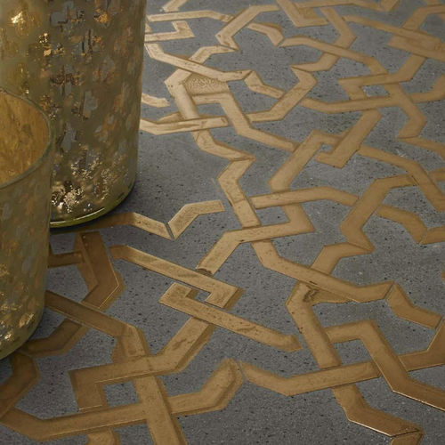 Плитка из керамогранита - INFINITY TRELLIS CUTFILE - NOVACOLOR - полированная / для интерьера / напольная