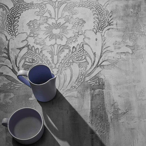 Плитка из керамогранита - LISABETTA DAMASK - NOVACOLOR - рельефная / для интерьера / напольная