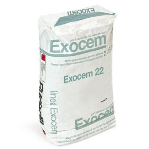 Строительный раствор для ремонта - EXOCEM 22 - RUREDIL - противоусадочный / для бетона / для цемента