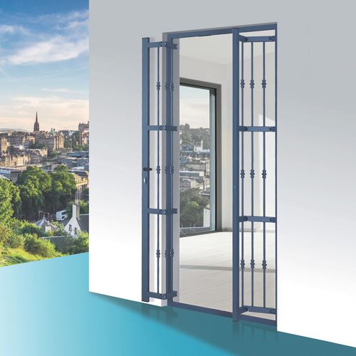 Защитная решетка для окна - MULTIPLA CLT - STEEL PROJECT - для двери / из нержавеющей стали