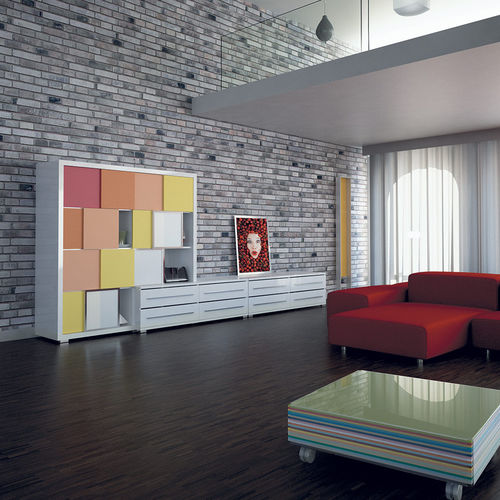 Дверная система скольжения - DAMA - TERNO SCORREVOLI - для деревянной двери