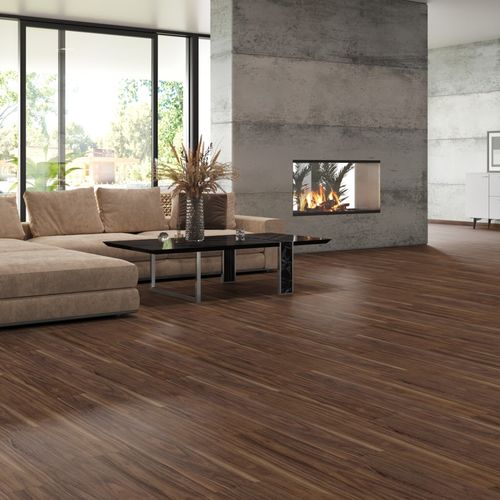 Паркет из паркетной доски - LUXURY - tilo GmbH - из орехового дерева / виниловый / очищенный