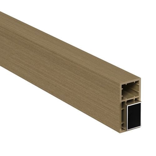 Солнцезащитное устройство из алюминия - VERSATILIS - WOODN GREENWOOD srl - из композитной древесины / для фасада / для перголы