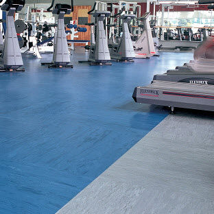 Спортивное покрытие для интерьера - RAMFLEX - MONDO - для наружного применения / из каучука / для спортивных залов