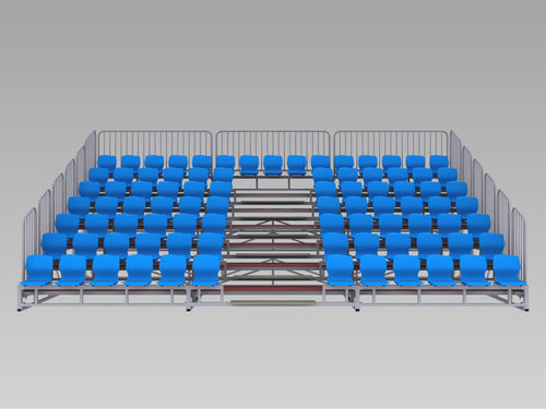 Демонтируемая ступень - OUTDOOR DISMOUNTABLE BLEACHER - MONDO - из стали / прямая
