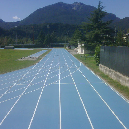 Спортивное покрытие для интерьера - MONDOTRACK® FUNCTIONAL - MONDO - для наружного применения / из каучука / для спортивных залов
