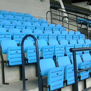 Откидное ступенчатое кресло - MONDOSEAT 5 - MONDO - для спортивного учреждения