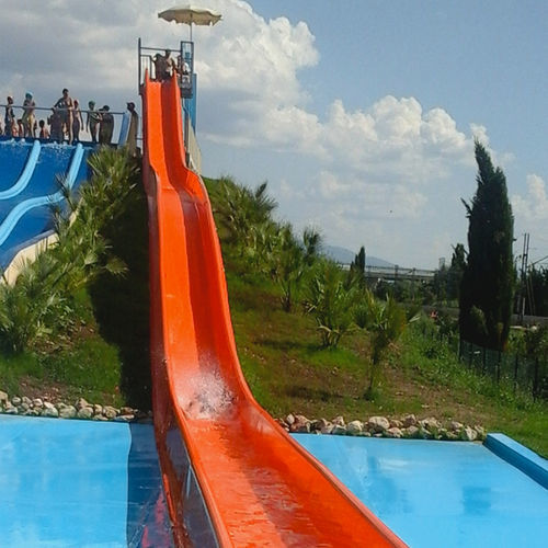 Прямая горка - KAMIKAZE FLAT - TECNOPISCINE INTERNATIONAL - для аквапарков / высокоскоростная
