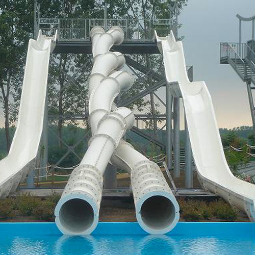 Поворотная горка - TWISTER - TECNOPISCINE INTERNATIONAL - для аквапарков / трубчатая / высокоскоростная