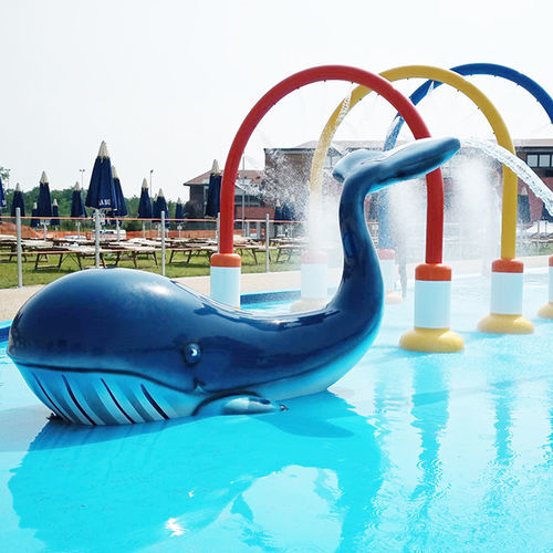 Фонтан для бассейна для общественного бассейна - WHALE - TECNOPISCINE INTERNATIONAL