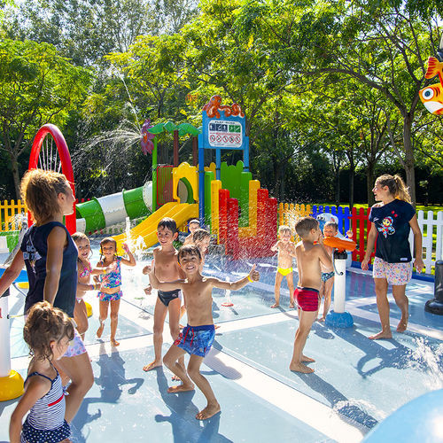 Фонтанчик для игр для аквапарков - FIBREGLASS SPRAY PARK - TECNOPISCINE INTERNATIONAL
