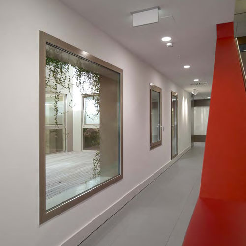 Окно из алюминия - FLAT LINE - CIPRIANI SERRAMENTI - распашное / откидное / неподвижное