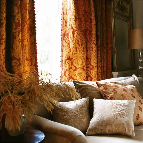Обивочная ткань - BROCATELLO - Zoffany - для штор / для жалюзи / дамасская