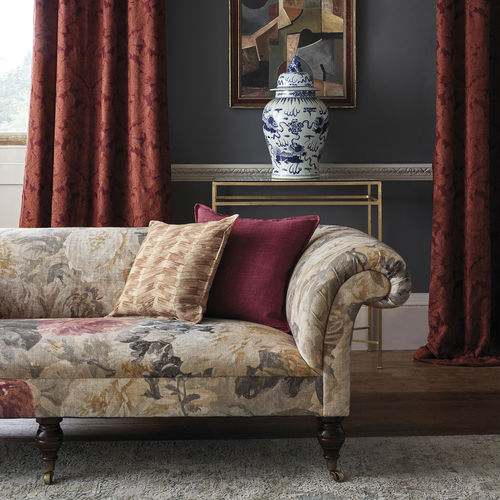 Обивочная ткань - ROSE ABSOLUTE  - Zoffany - для штор / для жалюзи / в цветочек