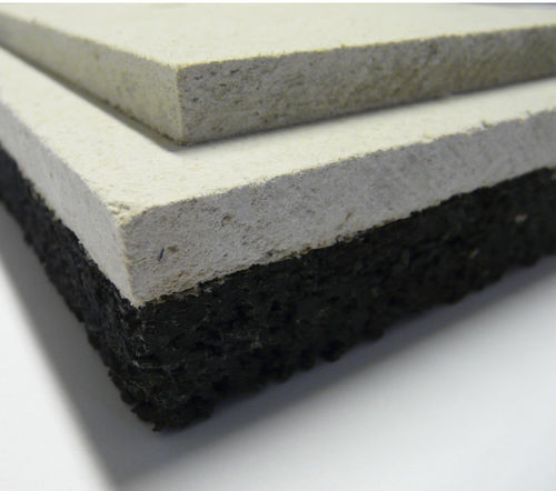 Акустическая изоляция - TOP RUBBER PLUS - ISOSYSTEM - из каучука / из панелей / для напольной поверхности