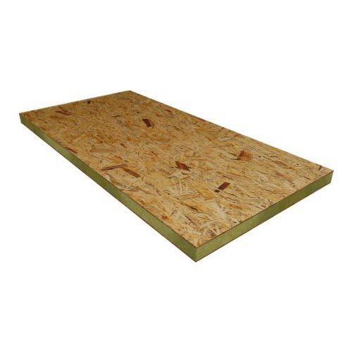 Сэндвич-панель для фасада - ISOSANDWICH® 2K - ISOSYSTEM - для кровли / деревянная поверхность / с поверхностью ОСП