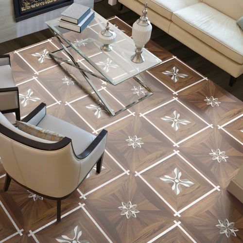 Паркет из паркетной доски - MAGNOLIA  - BERTI PAVIMENTI LEGNO - из тикового дерева / приклеиваемый / плавучий