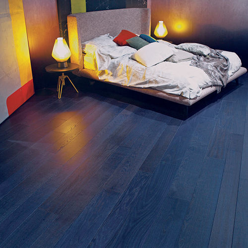 Паркет из паркетной доски - True Indigo - BERTI PAVIMENTI LEGNO - из дуба / очищенный / покрытый лаком