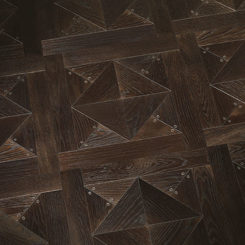 Паркет из паркетной доски - STUD - BERTI PAVIMENTI LEGNO - из дуба / плавучий / из плит