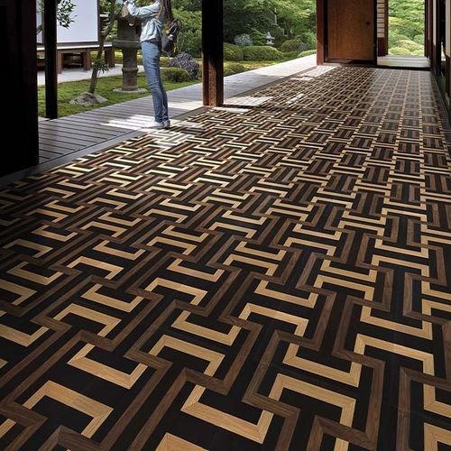 Паркет из паркетной доски - Kamakura - BERTI PAVIMENTI LEGNO - из дуба / из тикового дерева / из венге