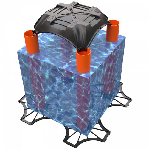Резервуар для сбора воды дождевой воды - NEW ELEVETOR TANK - GEOPLAST