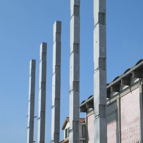 Сборный столб из железобетона - NPS® BASIC - TECNOSTRUTTURE - NPS SYSTEM® - сборный / прямоугольный
