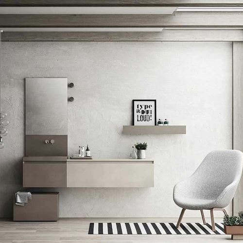 Подвесная тумба под умывальник - 360GRADI/LOFT - ALTAMAREA - из дерева / современная / со встроенным шкафом