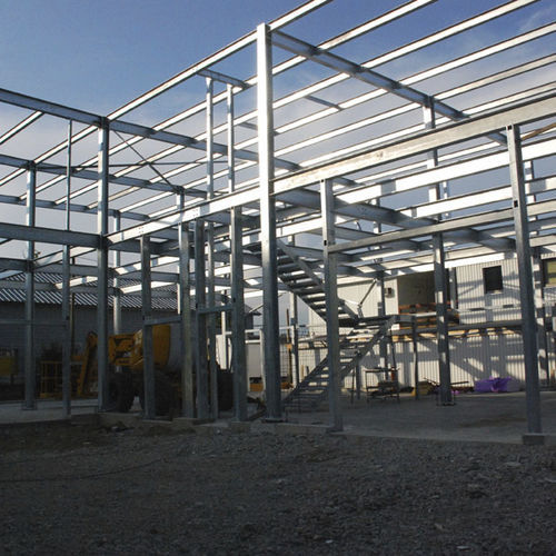 Металлический каркас для натяжной конструкции - STEELMURA - MURA - из гальванизированной стали
