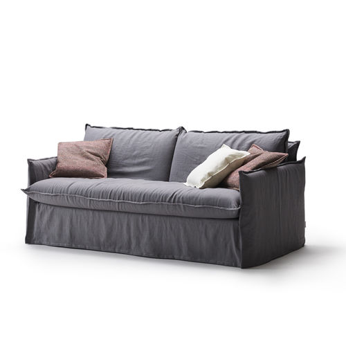 Диван кровать - Clarke - Milano Bedding - современный / из ткани / с подлокотниками