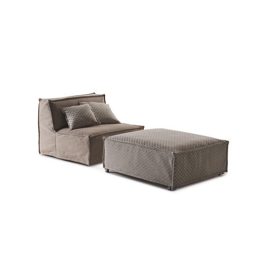 Современный пуф - Tommy - Milano Bedding - из ткани / квадратный / модульный