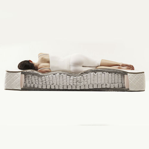 Двуспальный матраc - SUPERB - Milano Bedding - полороновый / с эффектом запоминания формы / с пружинами карманного типа