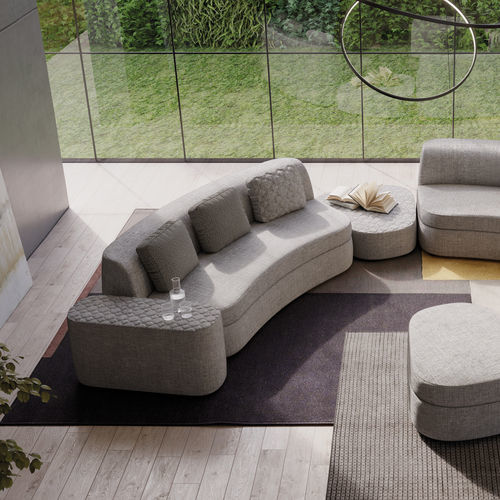 Диван кровать - Goodman - Milano Bedding - полукруглый / современный / из ткани