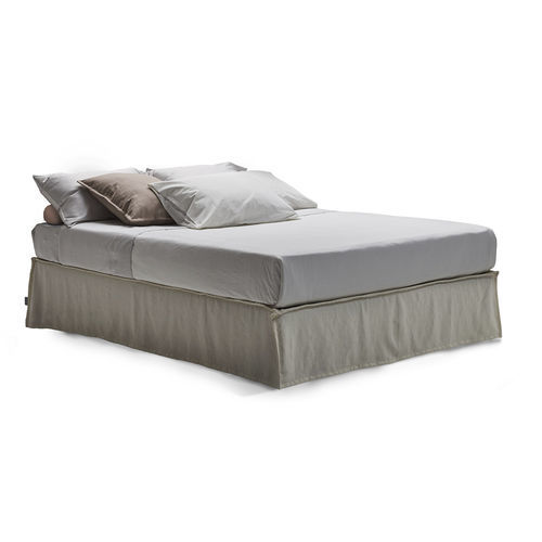 Двуспальная кровать - Samar - Milano Bedding - современная / обитая / с изголовьем