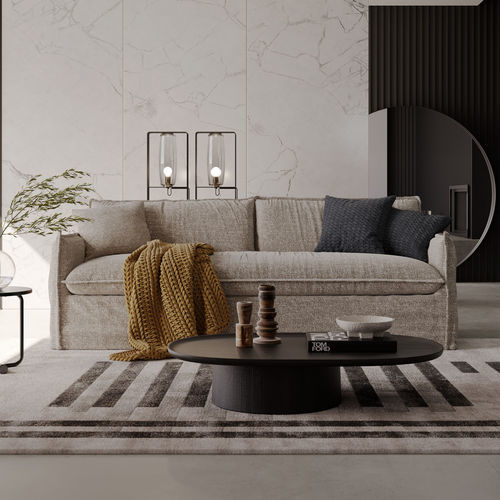 Диван кровать - Clarke Cross - Milano Bedding - современный / из ткани / из кожи