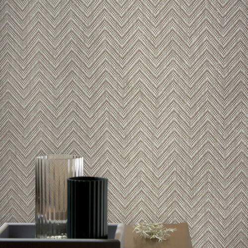 Современный обои - NT 099 - Misha wallcoverings - из натурального волокна / с рисунком / имитация ткани