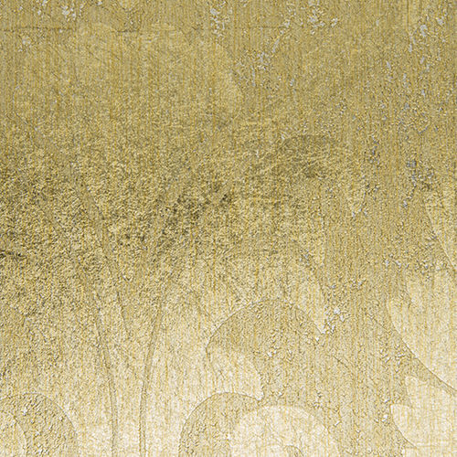 Современный обои - DAMASK - Misha wallcoverings - с рисунком / металлизированный эффект / позолоченный