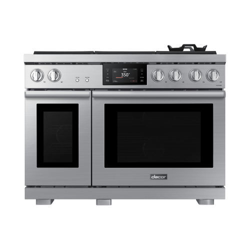Газовая кухонная плита - DOP48T960DS/DA - dacor - 6 конфорок / 2 духовки / с ручной чисткой