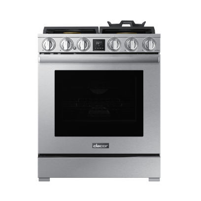 Газовая кухонная плита - DOP30T940DS/DA - dacor - 4 конфорки / 1 духовка / с ручной чисткой