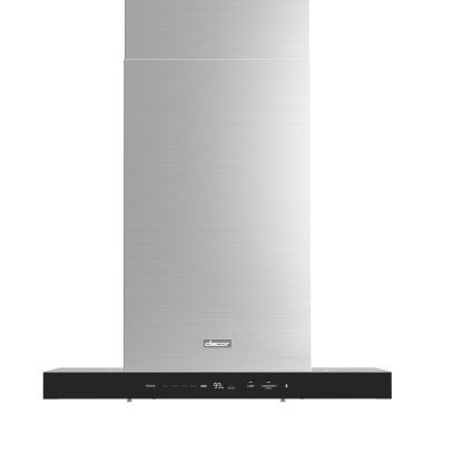 Настенная вытяжка - DHD48U990CS/DA - dacor - с воздуховодом / со встроенным освещением / серая