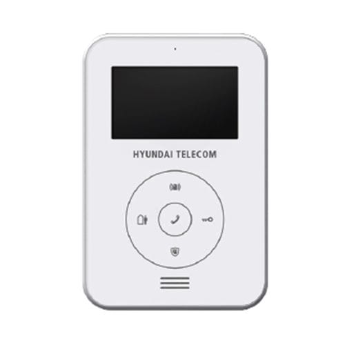 Белый видеотелефон - HAS-R1041  - Hyundai Telecom - для интерьера / с цветным экраном / телефонная гарнитура (микрофон с громкоговорителем)