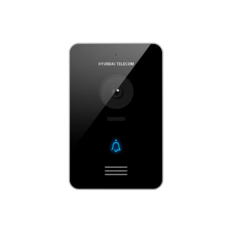 Белый видеотелефон - HCC-2000 - Hyundai Telecom - черный / для интерьера / с камерой
