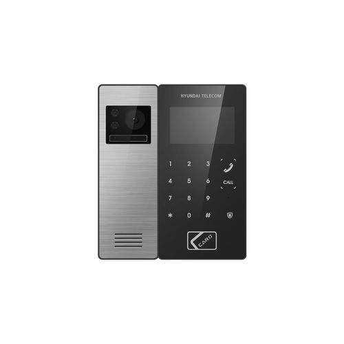 Видеотелефон из алюминия - HLF-R1041R - Hyundai Telecom - черный / для наружного применения / для интерьера
