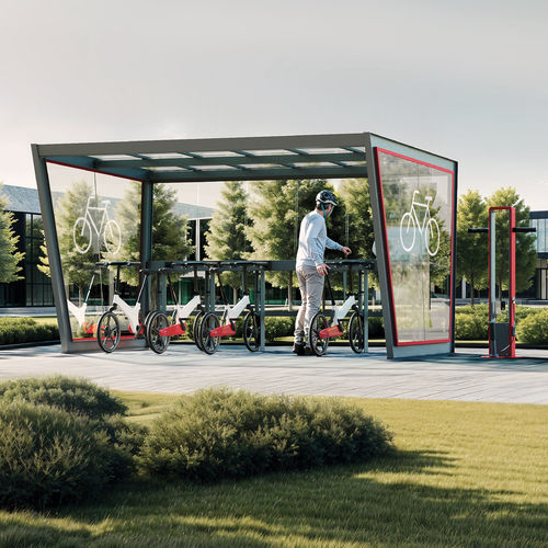 Многофункциональный навес для общественных мест - GATEWAY - METALCO - для городских зон